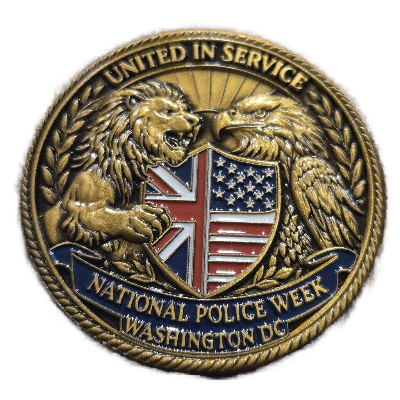 United Kingdom & United States 2026 Police Week Coin