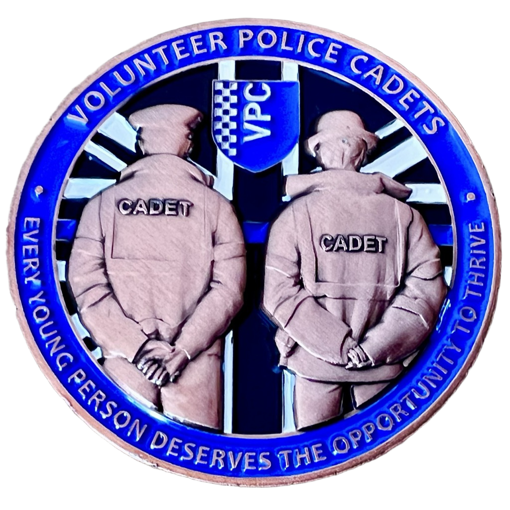Cambridgeshire Constabulary Challenge Coin — front