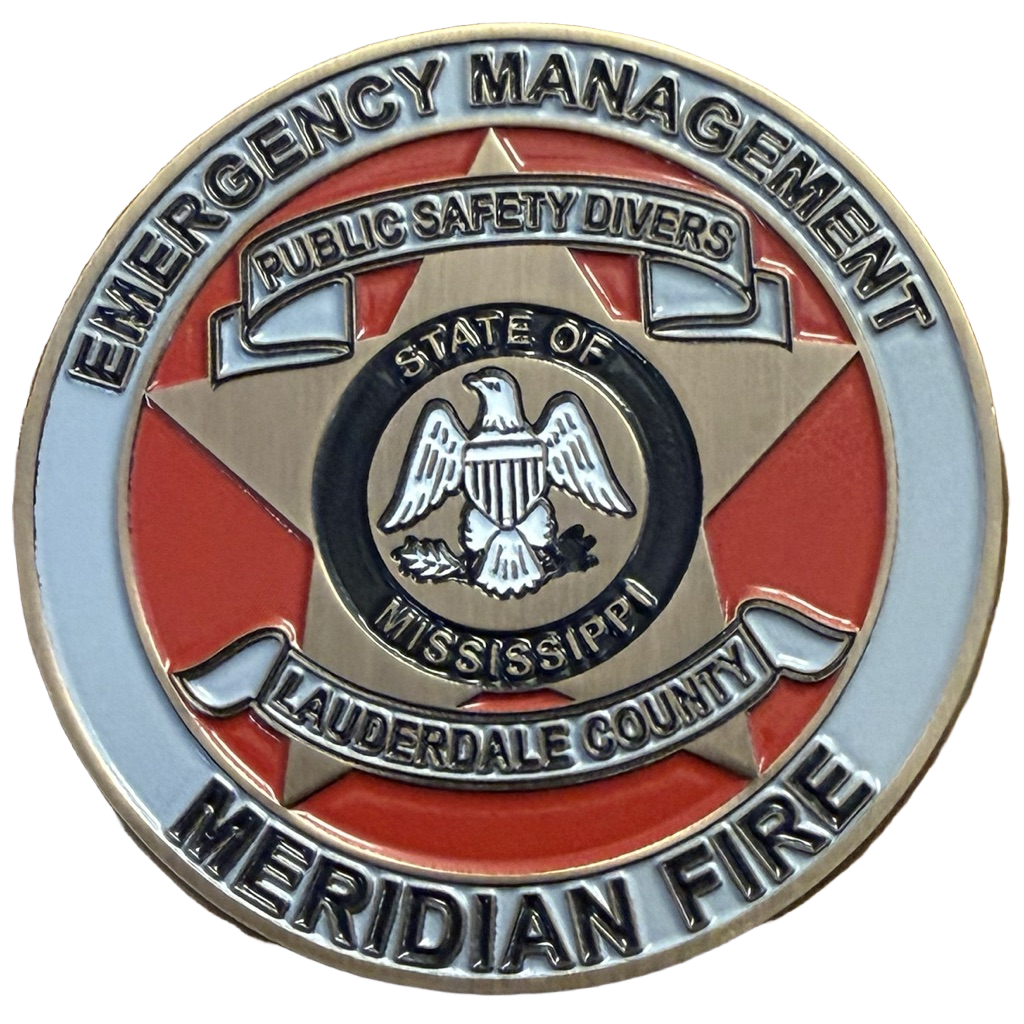 Lauderdale County, MS Emergency Management Meridian Fire Dive Team — front