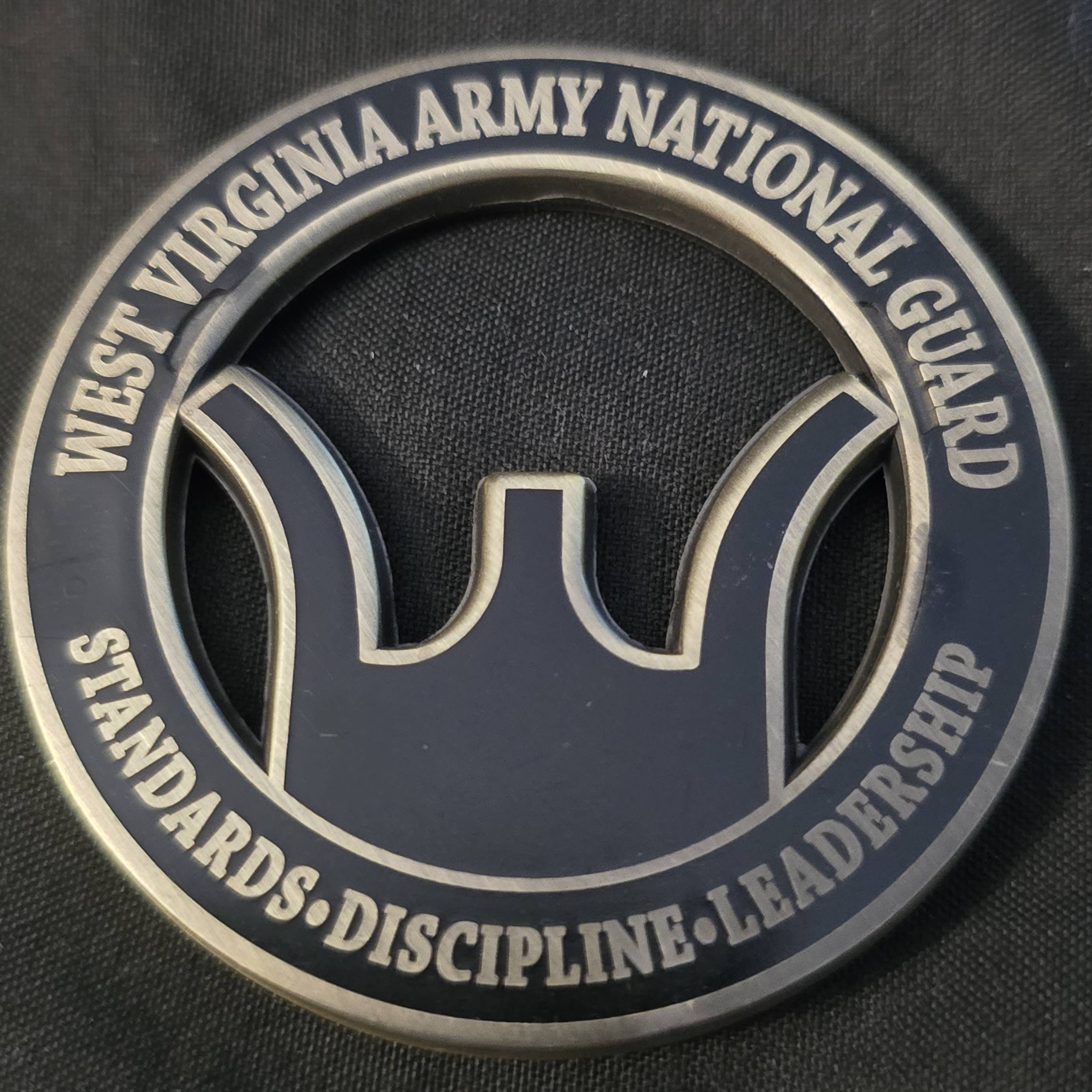 West Virginia Army National Guard state command sergeant major — front