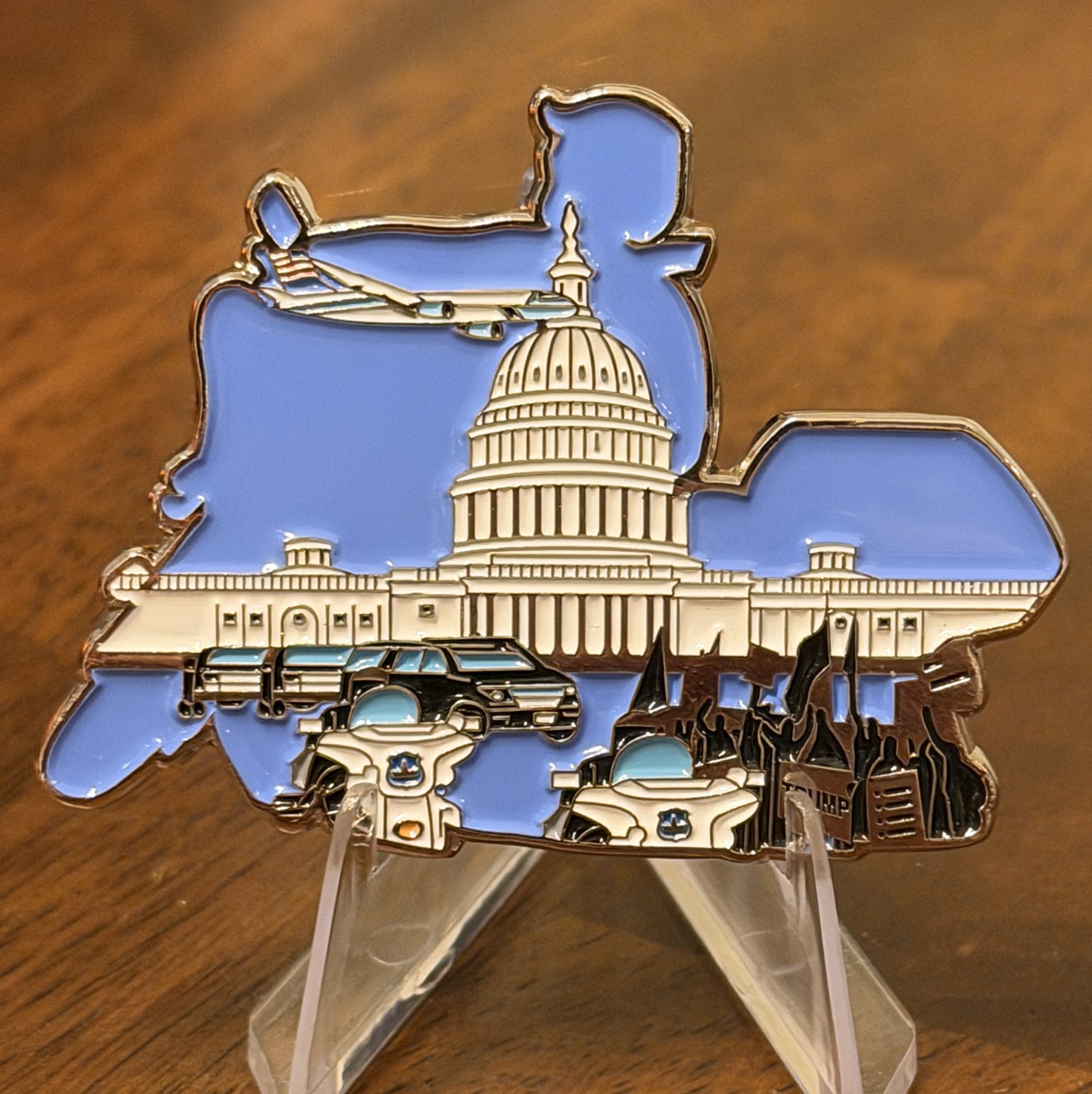USCP Motor Unit Trump — back