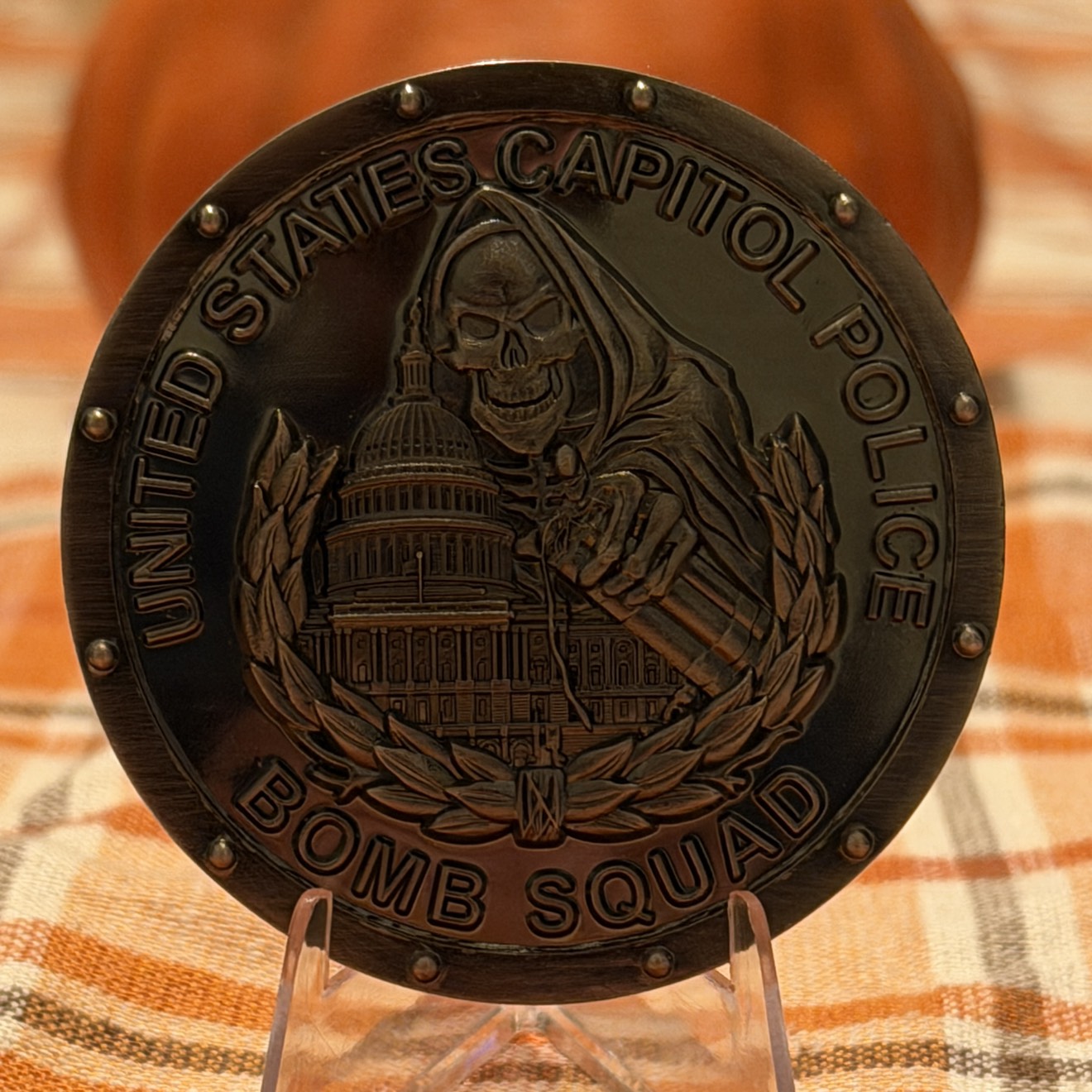 USCP Bomb Squad — front