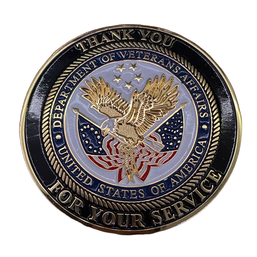 USVA Service Coin — front