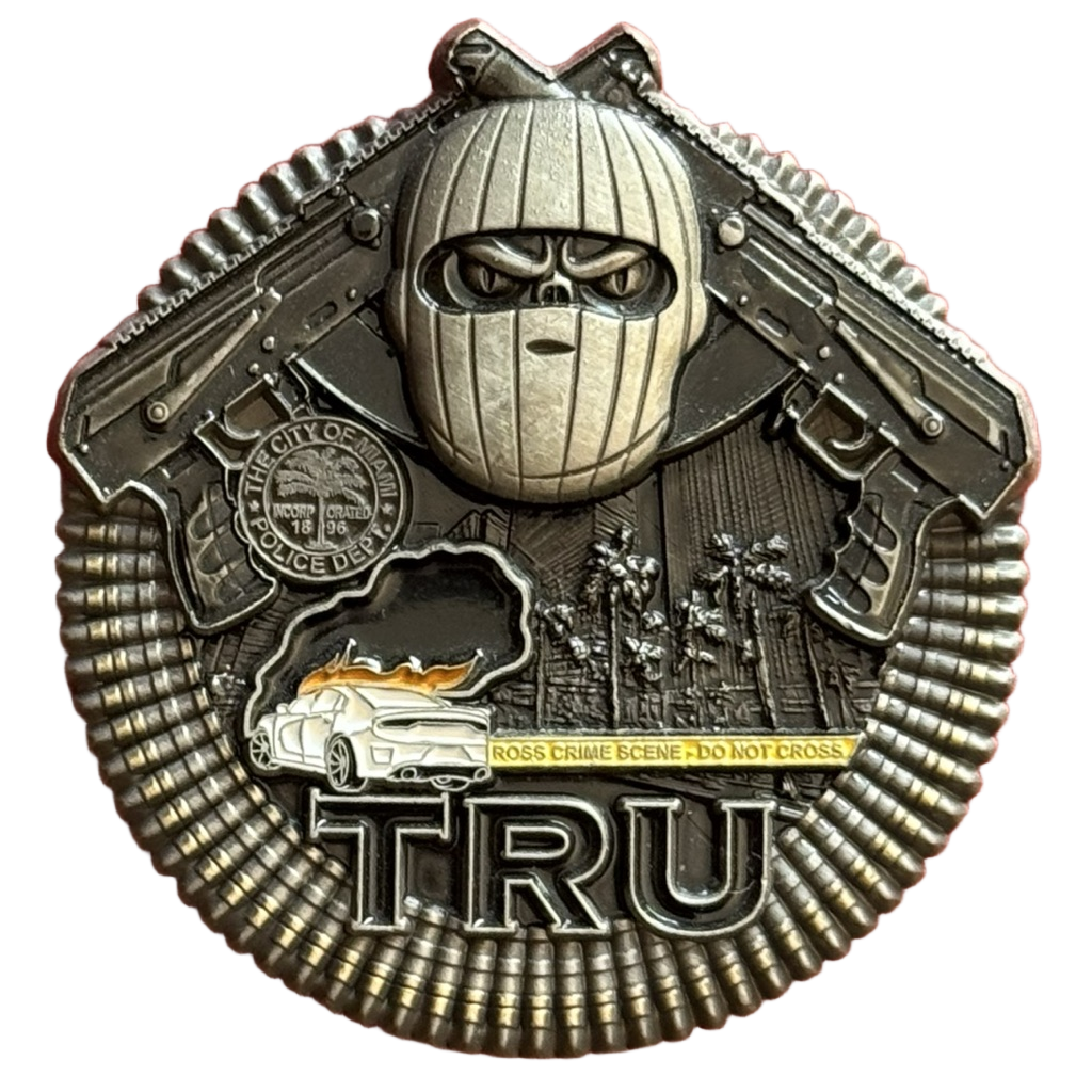 Miami Police Department TRU Tactical Robbery Unit Florida — front
