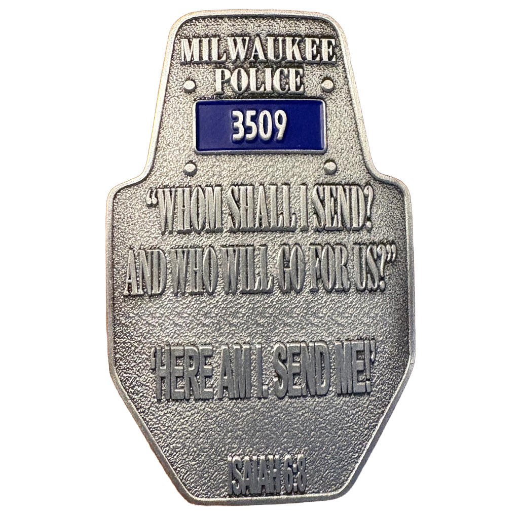 Kendall Corder Memorial Shield Coin — front