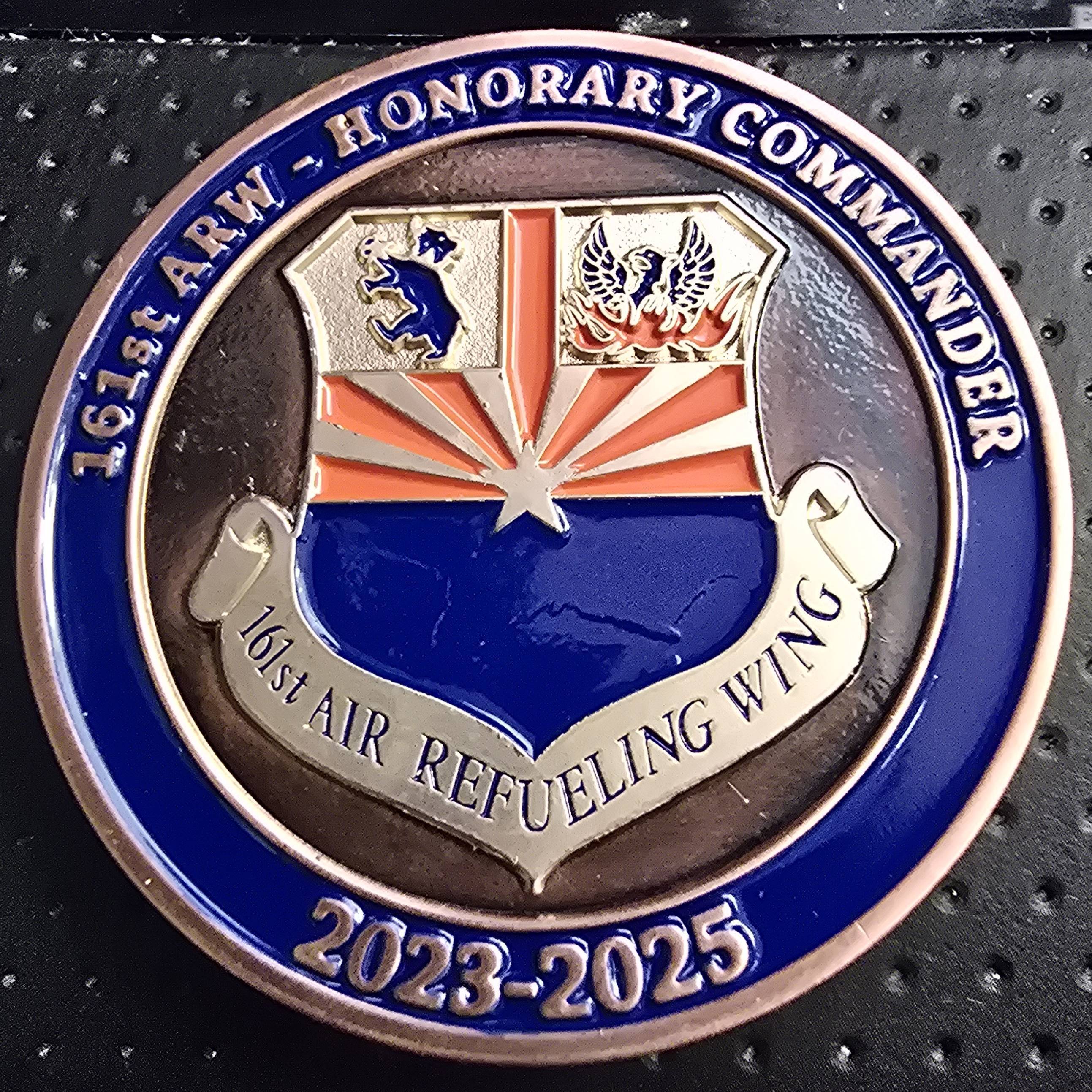 161st Air Refueling Wing  Honorary Commander — front