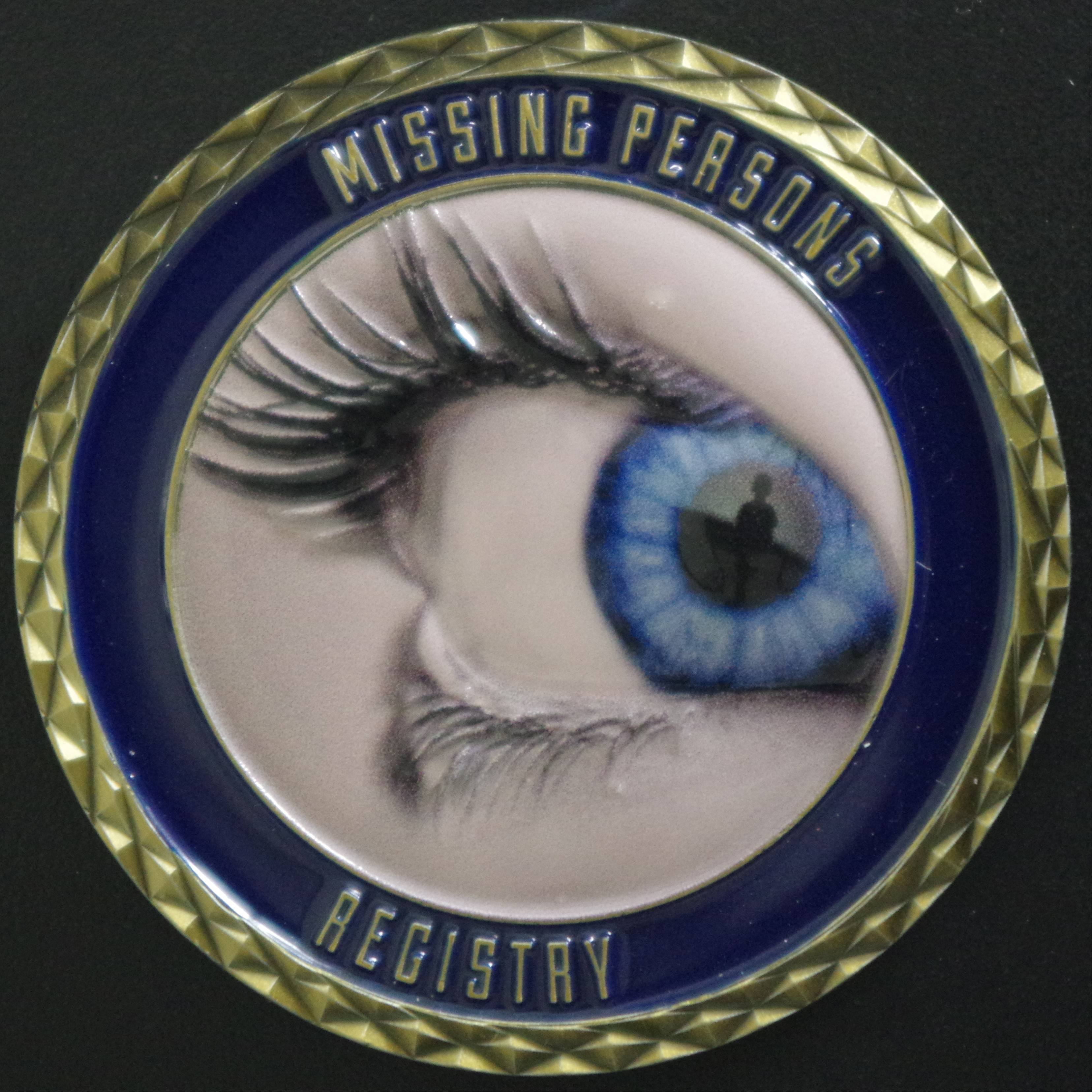 Missi g Persons Registry — front