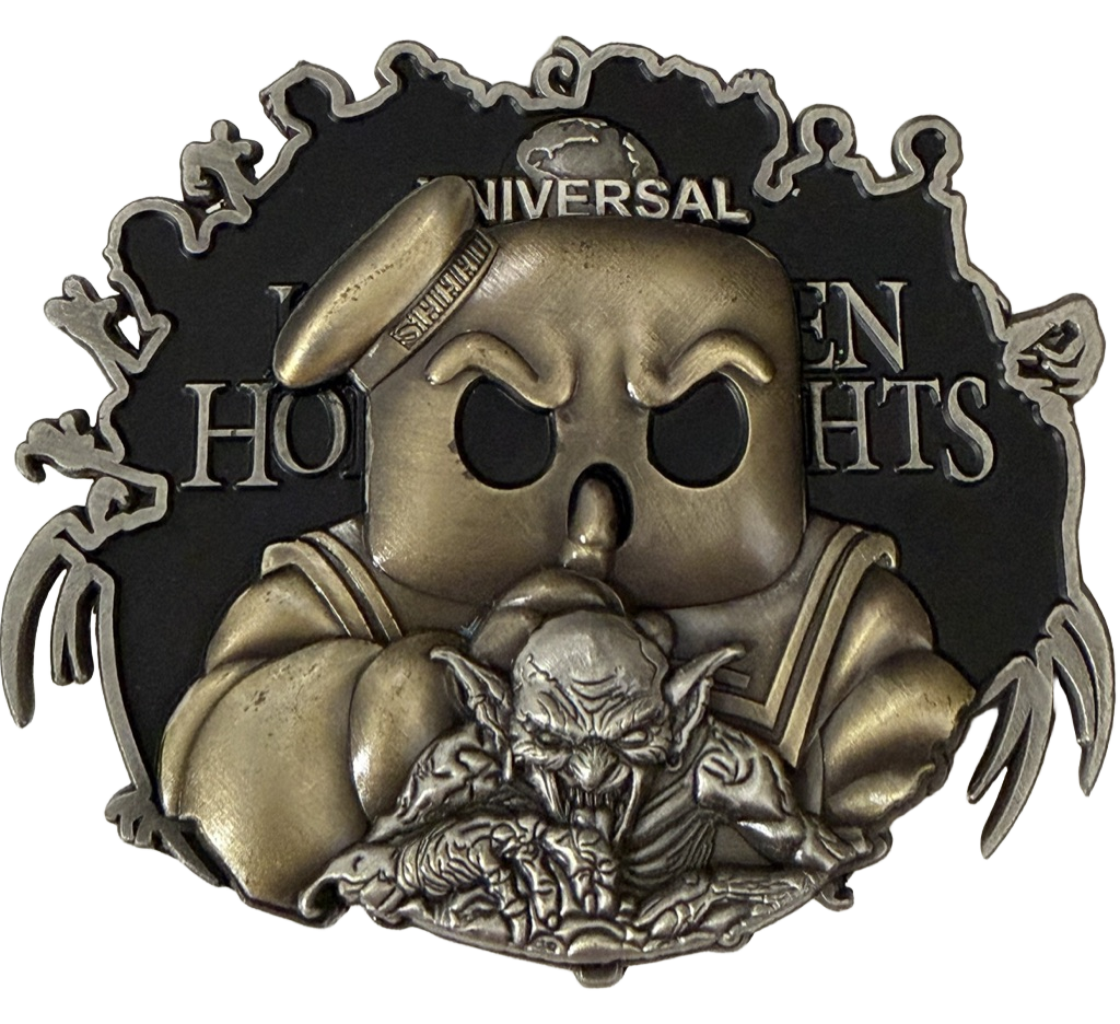 Halloween Horror Nights Mack Security Coin — back