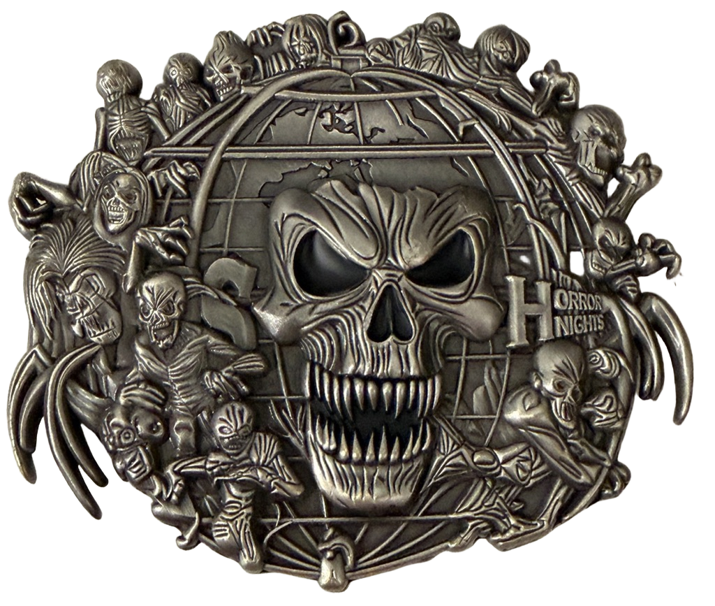 Halloween Horror Nights Mack Security Coin — front