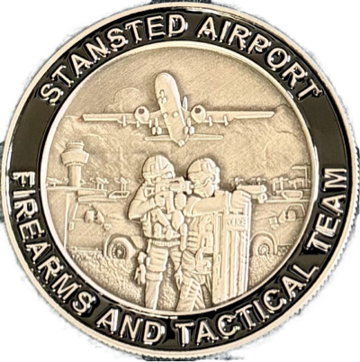 Essex Police Stansted Airport Firearms and Tactical Team Challenge Coin