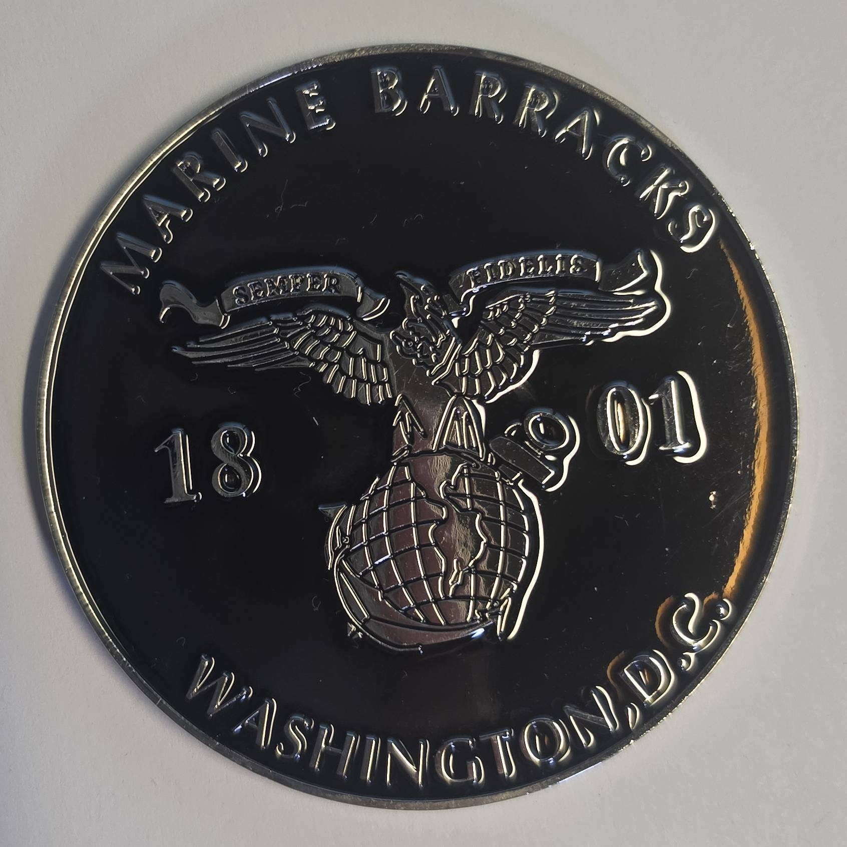 Marine Barracks — back