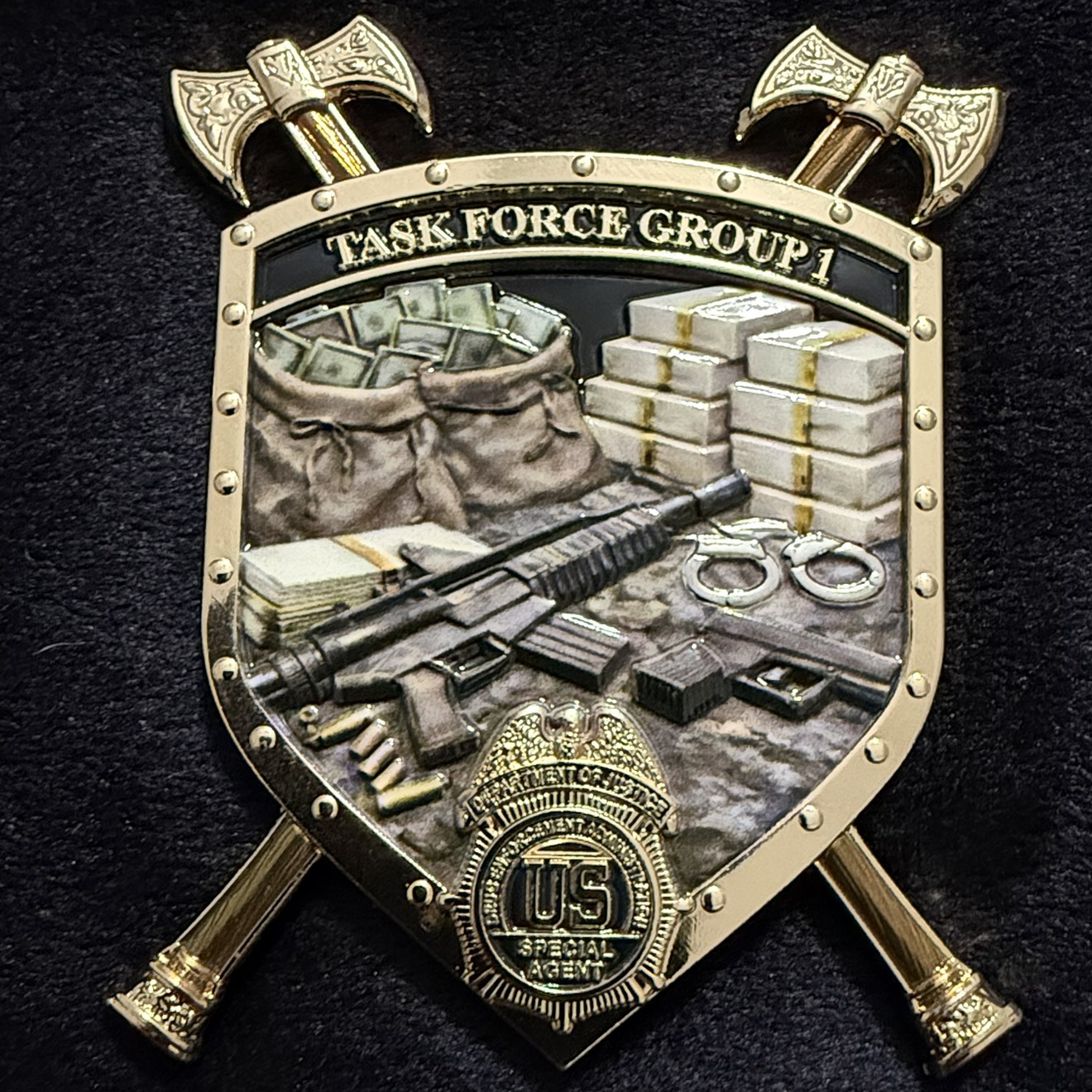 DEA Minneapolis Saint Paul District Office (Gold Variant) — back