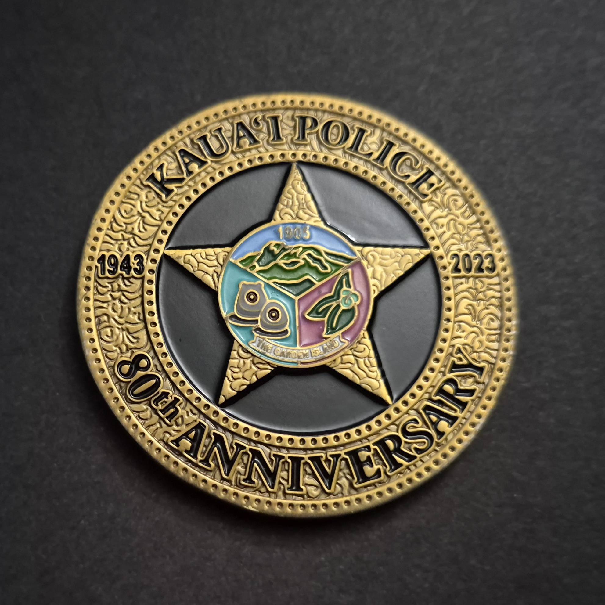 Kaua'i Police Department Anniversary — back
