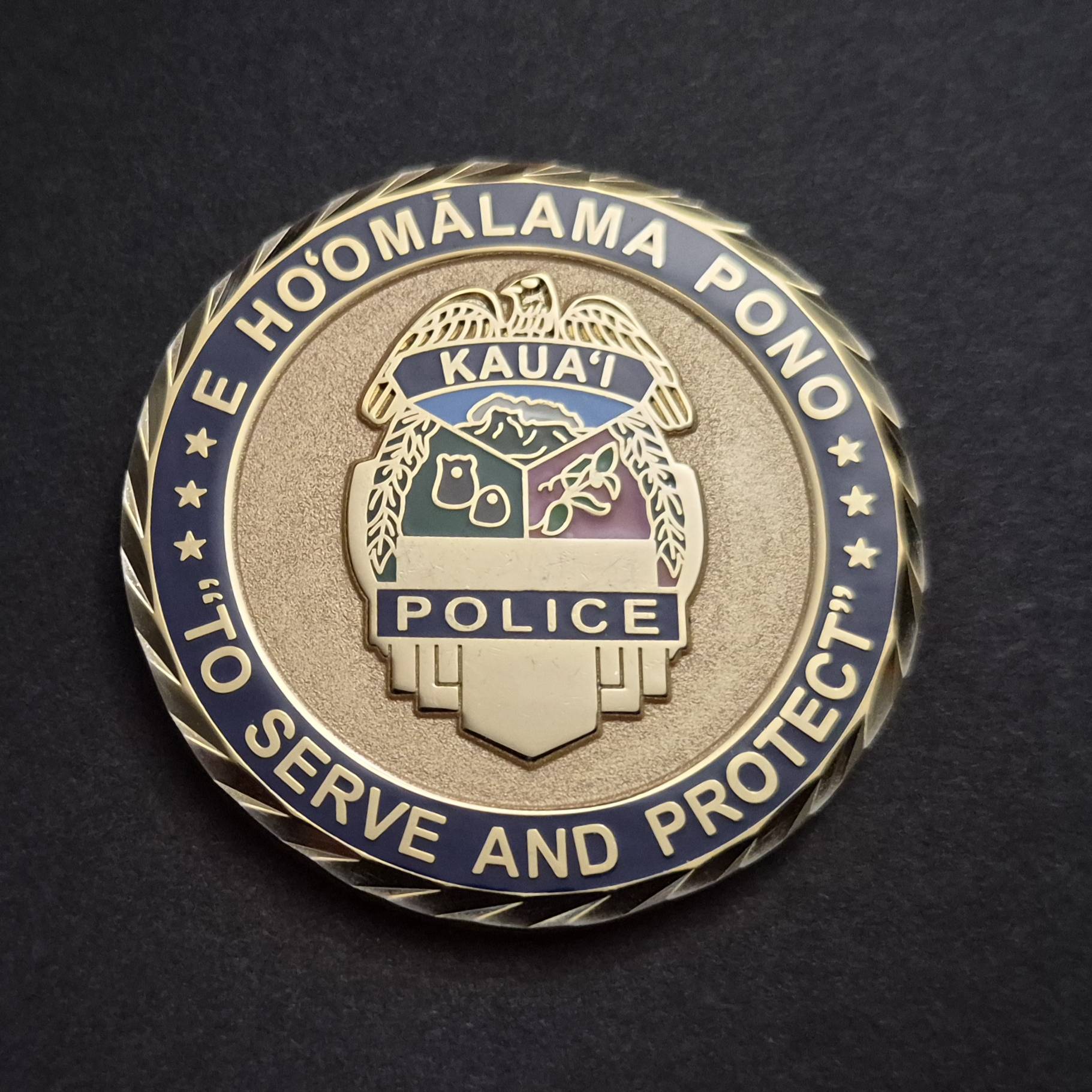 Kaua'i Police Department Anniversary — front