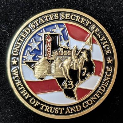 Waco U.S. Secret Service Coin
