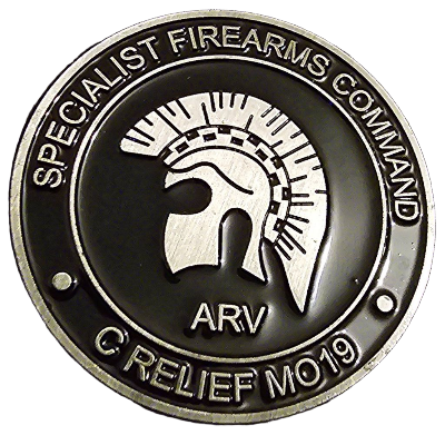 Specialist Firearms Command & Metropolitan Police Challenge Coin
