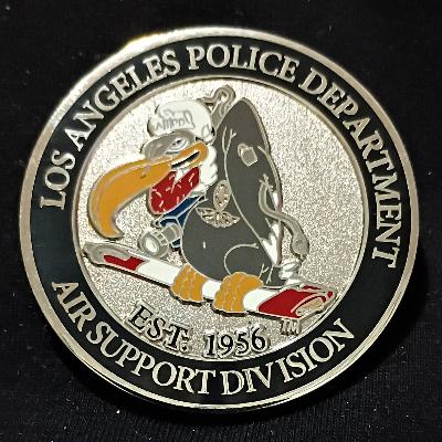 LAPD Air support division challenge coin