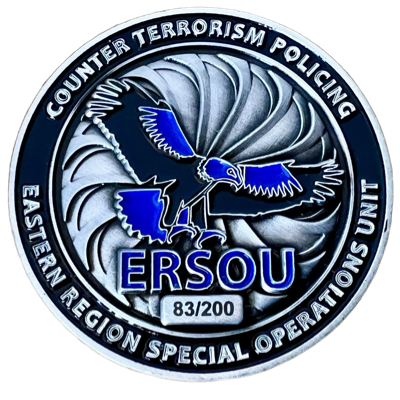 Counter Terrorism Policing Eastern Region Special Operations Unit Challenge Coin