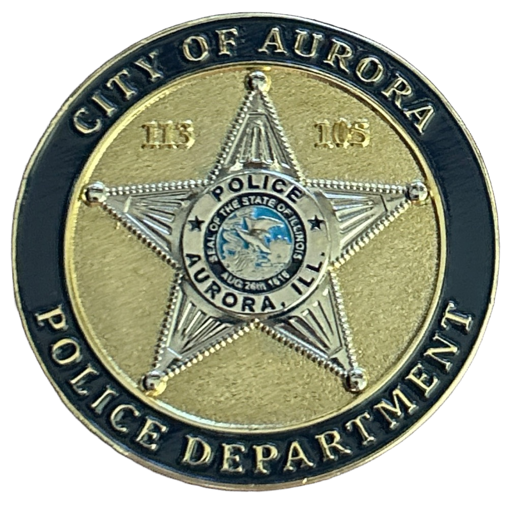 Aurora Police Department, Illinois — front