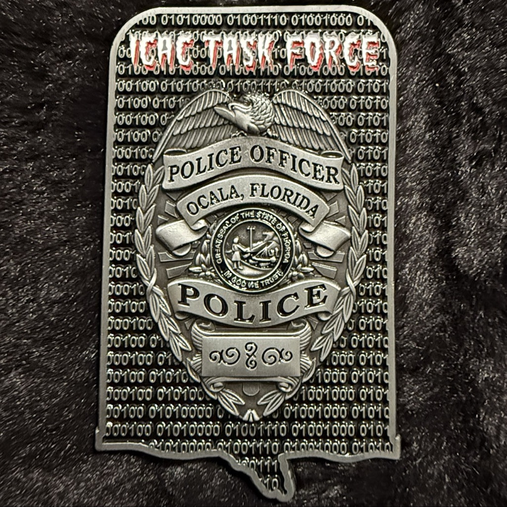 Ocala Police Department ICAC Creepshow - Series 1 — back