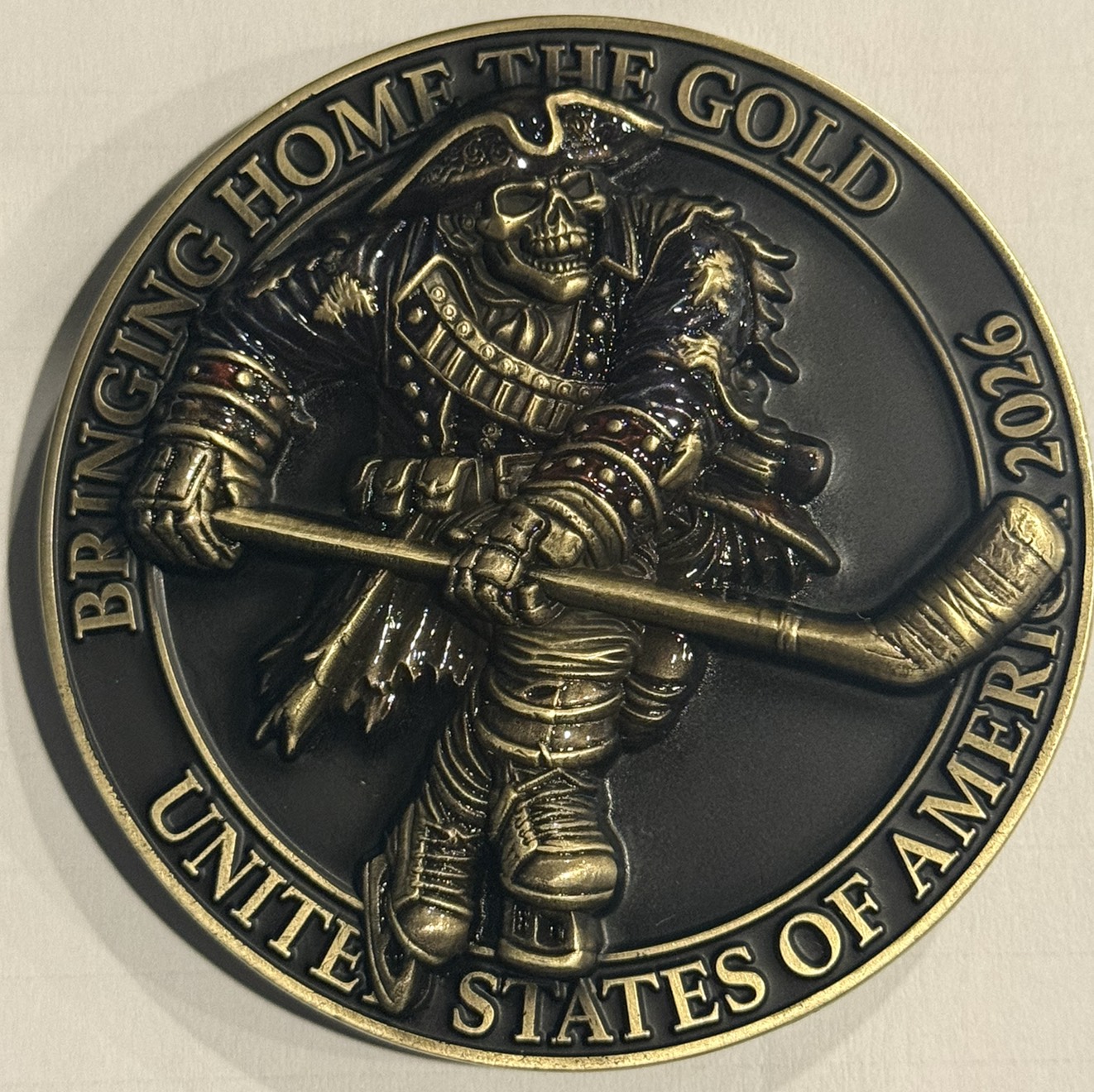 US 2026 Winter Olympics Hockey Team — front
