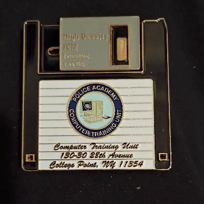 NYPD police academy computer training challenge coin #271