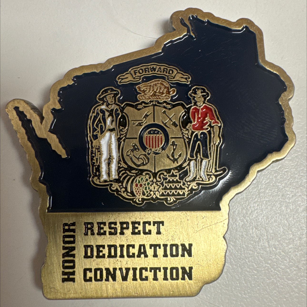 Wisconsin State Patrol Honor Guard — back