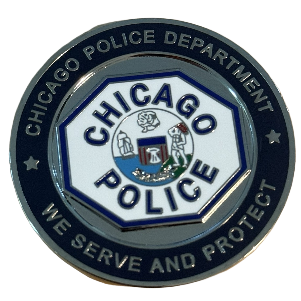 Chicago Police Department Challenge Coin — front