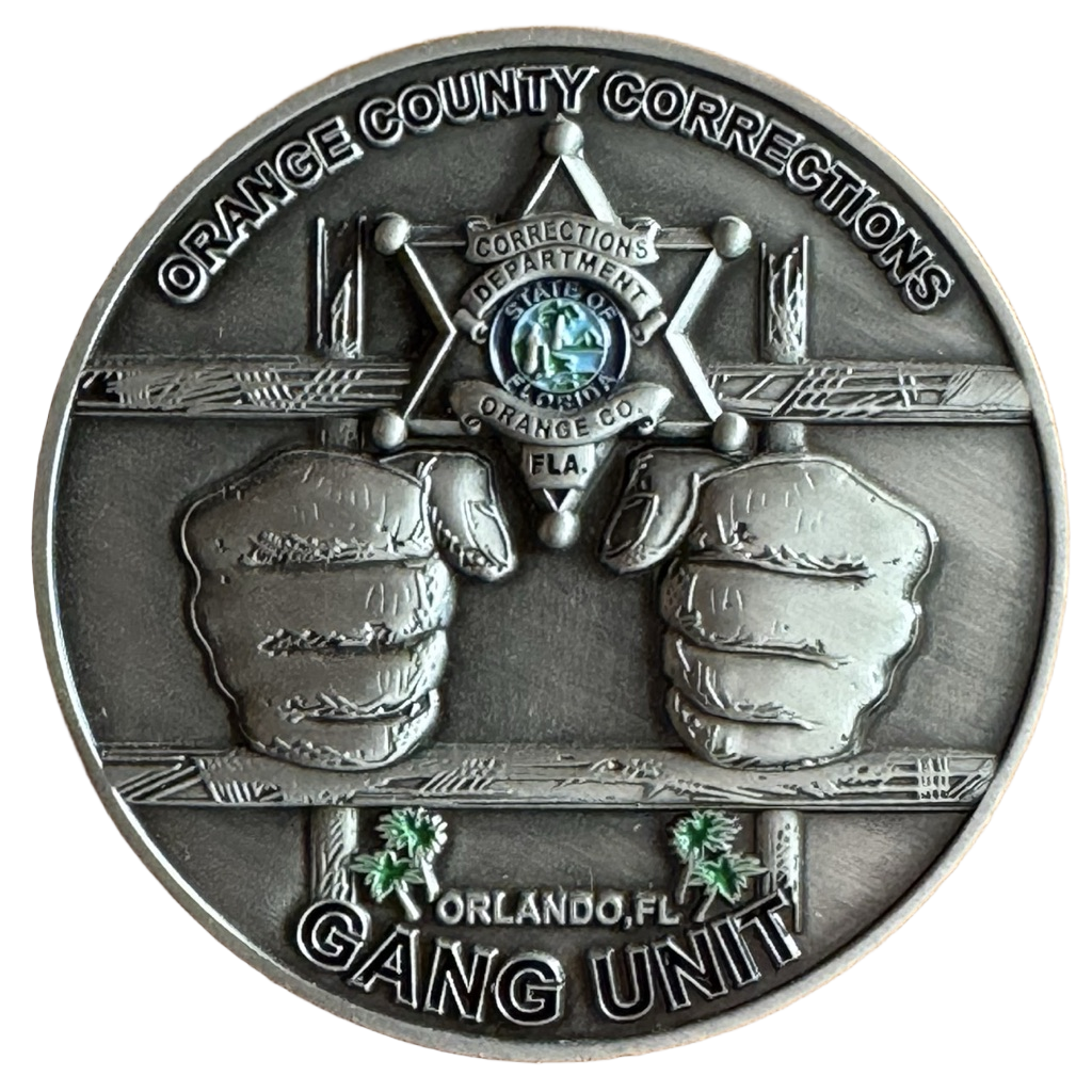 Orange County Corrections Sheriff - Gang Unit (Florida) — front