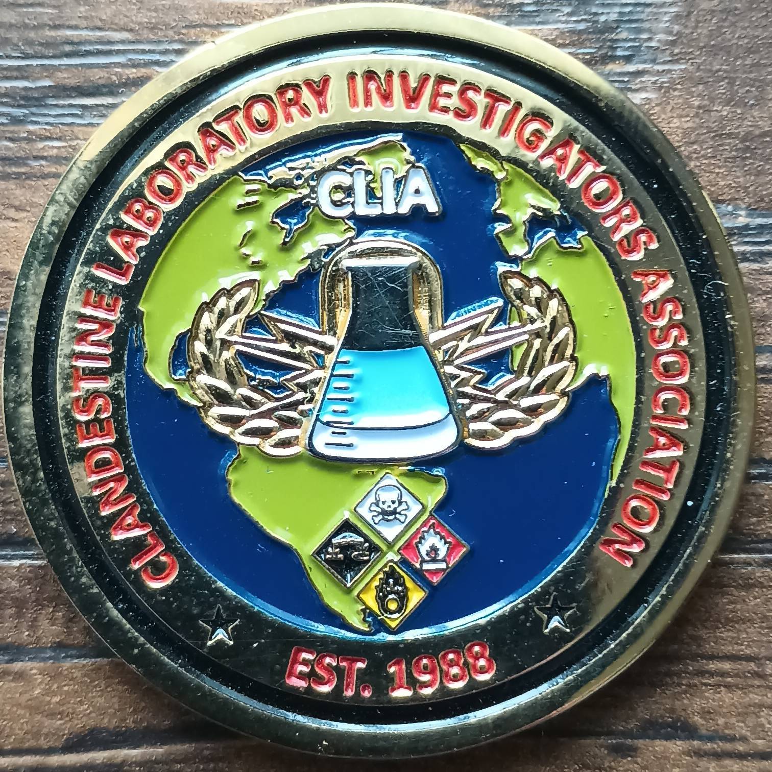 Clandestine Laboratory Investigators Association — front