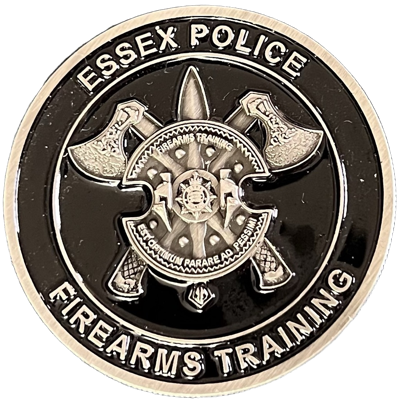 Essex Police Firearms Training Challenge Coin