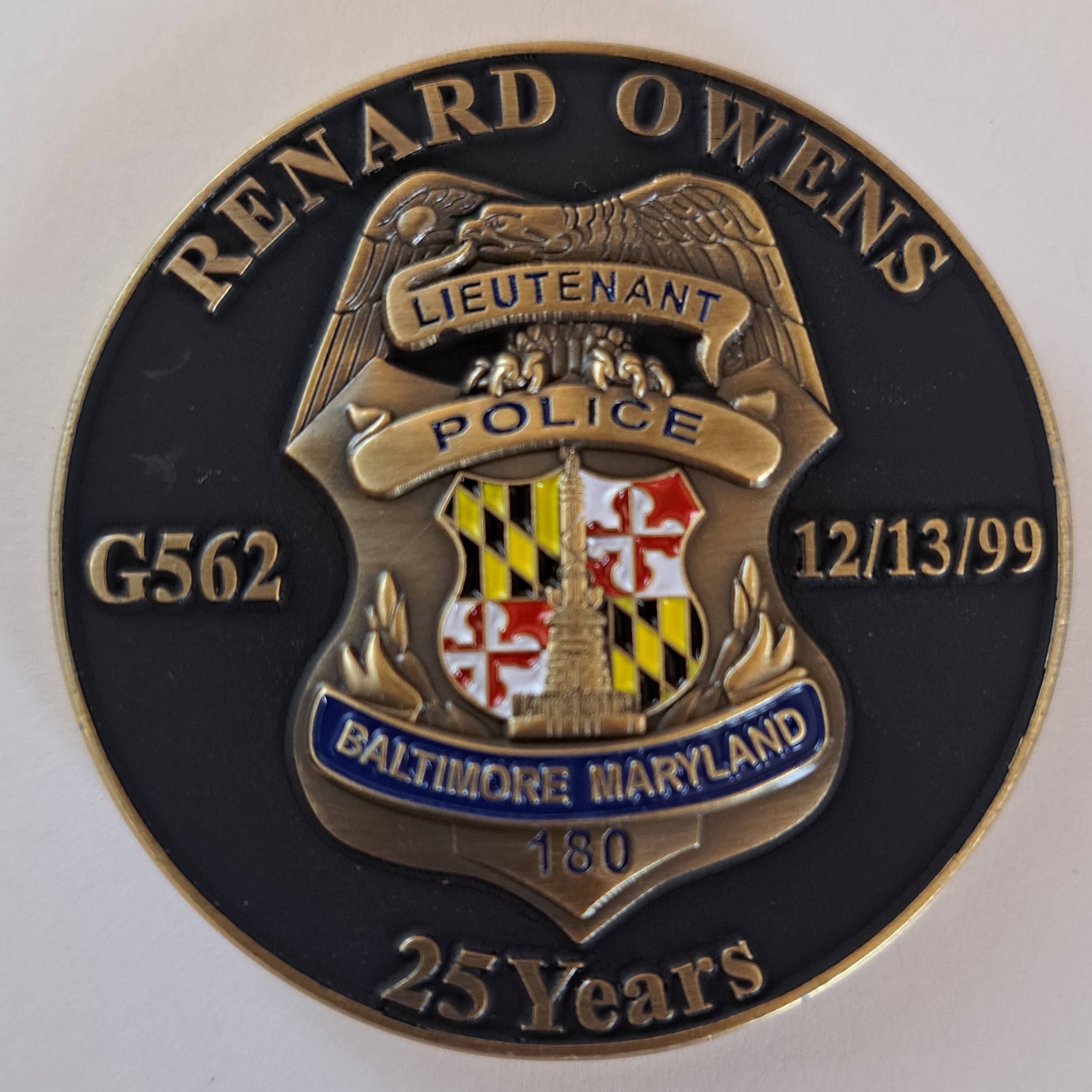 Retired Renard Owens — front