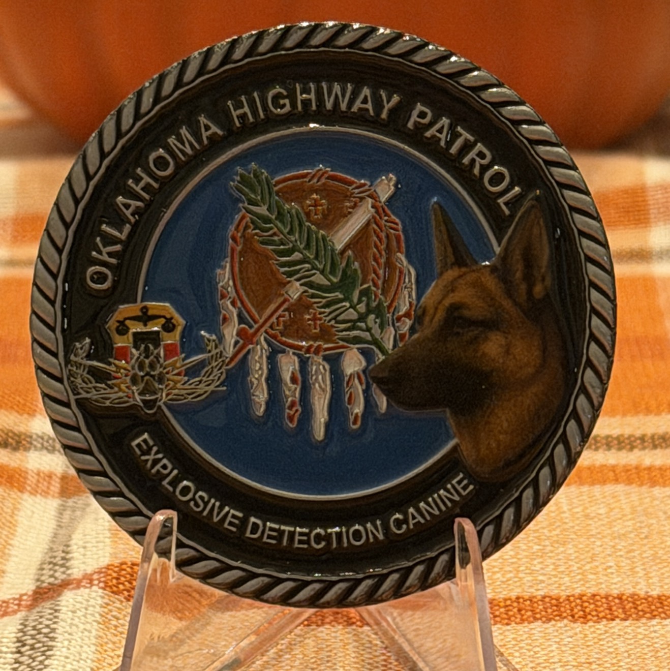 Oklahoma Highway Patrol Bomb Squad — back