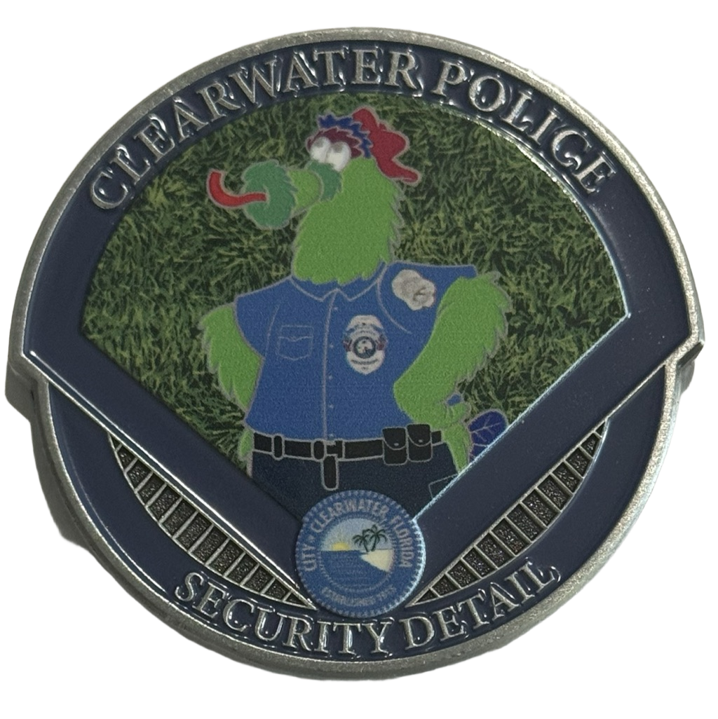 Clearwater, FL Police Department Phillies Spring Training Security Detail — back