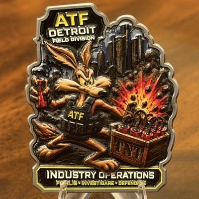 ATF Detroit Industry Operations Wiley Coyote