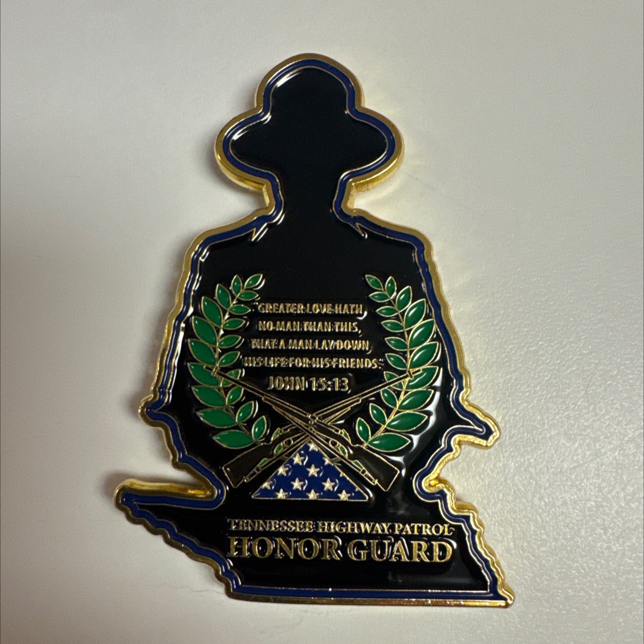 Tennessee Highway Patrol Honor Guard — back