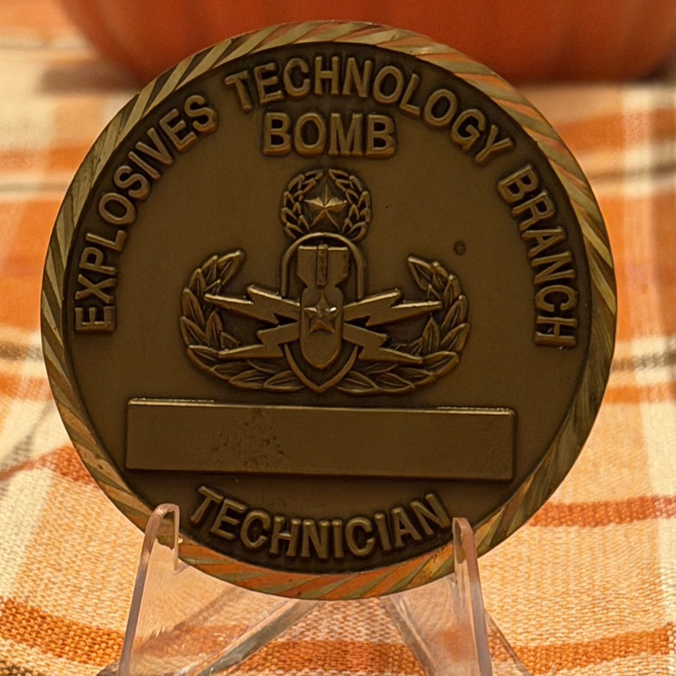 US Treasury Explosives Enforcement Officer — back
