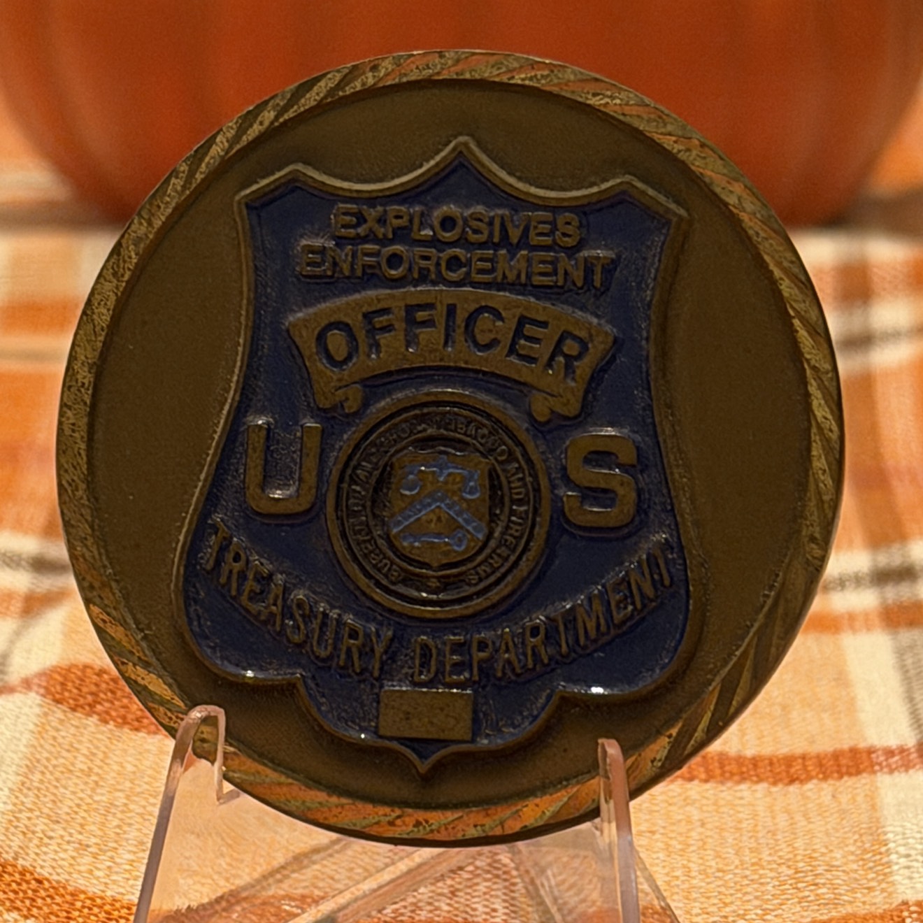 US Treasury Explosives Enforcement Officer — front