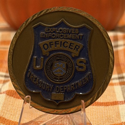 US Treasury Explosives Enforcement Officer
