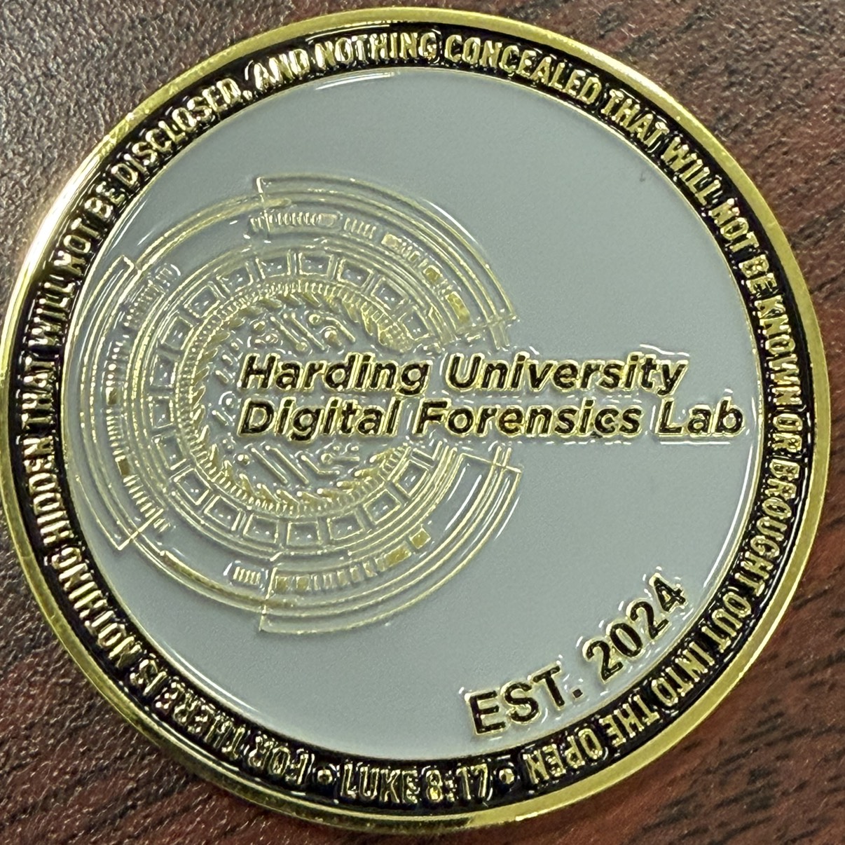 Harding University DF Lab — back