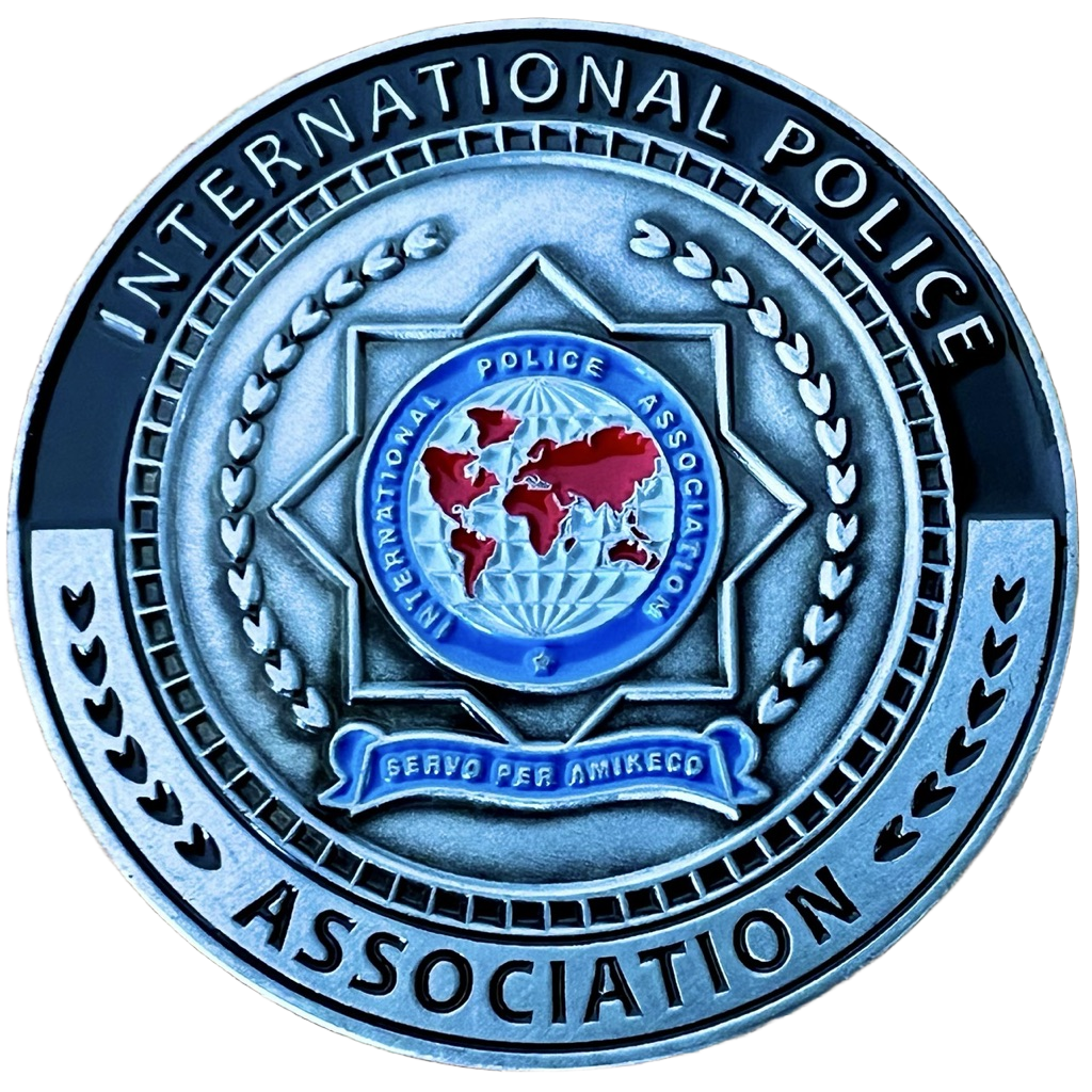 Section UK - London International Police Association Challenge Coin — back