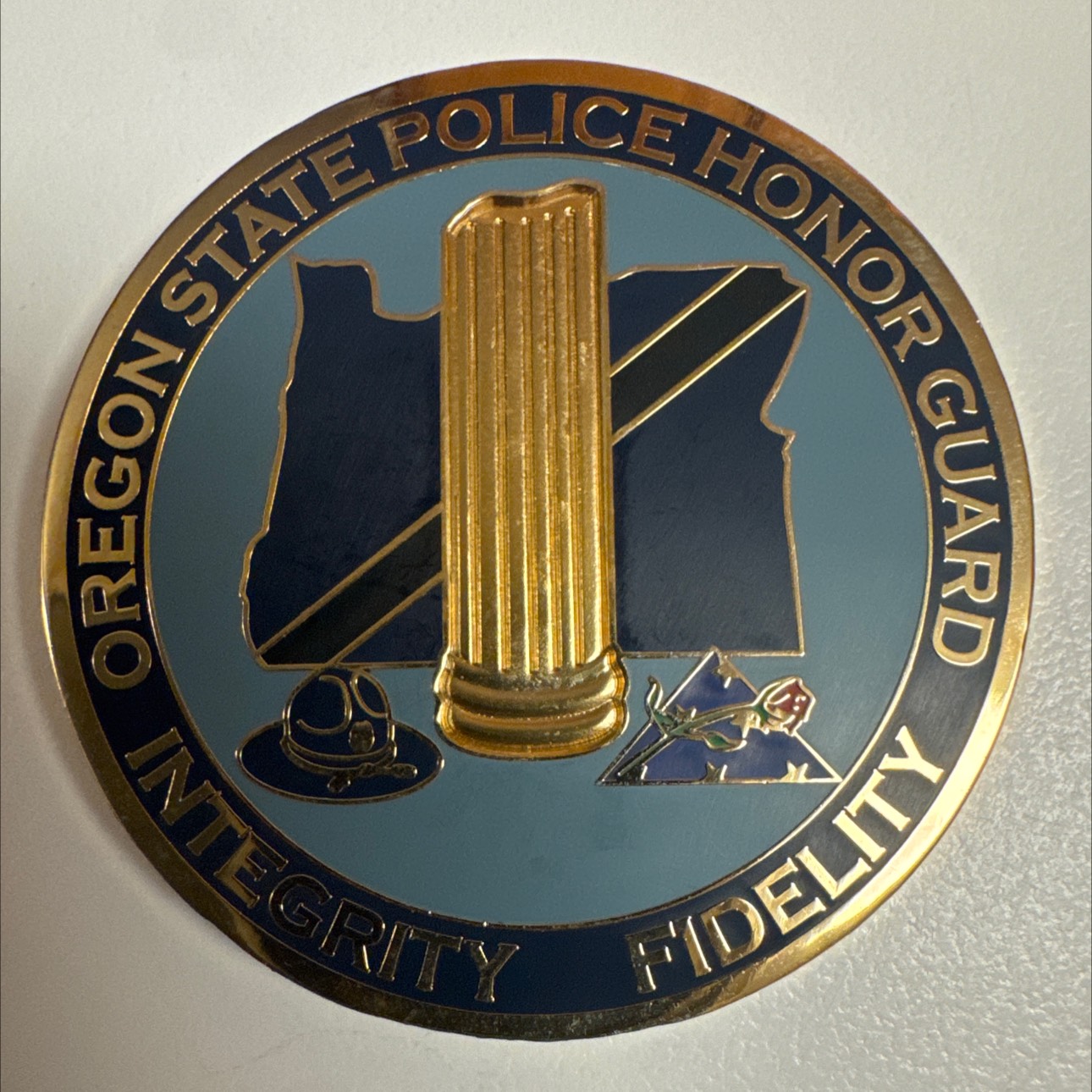 Oregon State Police Honor Guard — back