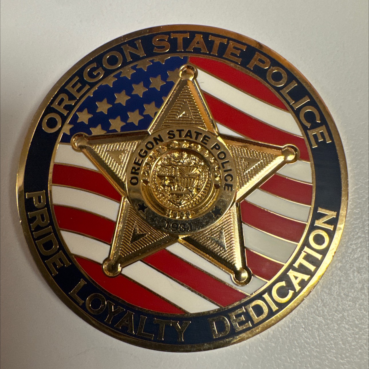 Oregon State Police Honor Guard — front