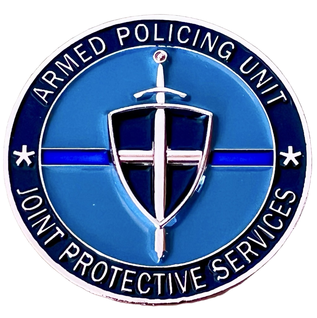 Bedfordshire Cambridgeshire Hertfordshire Armed Policing Unit Challenge Coin — back