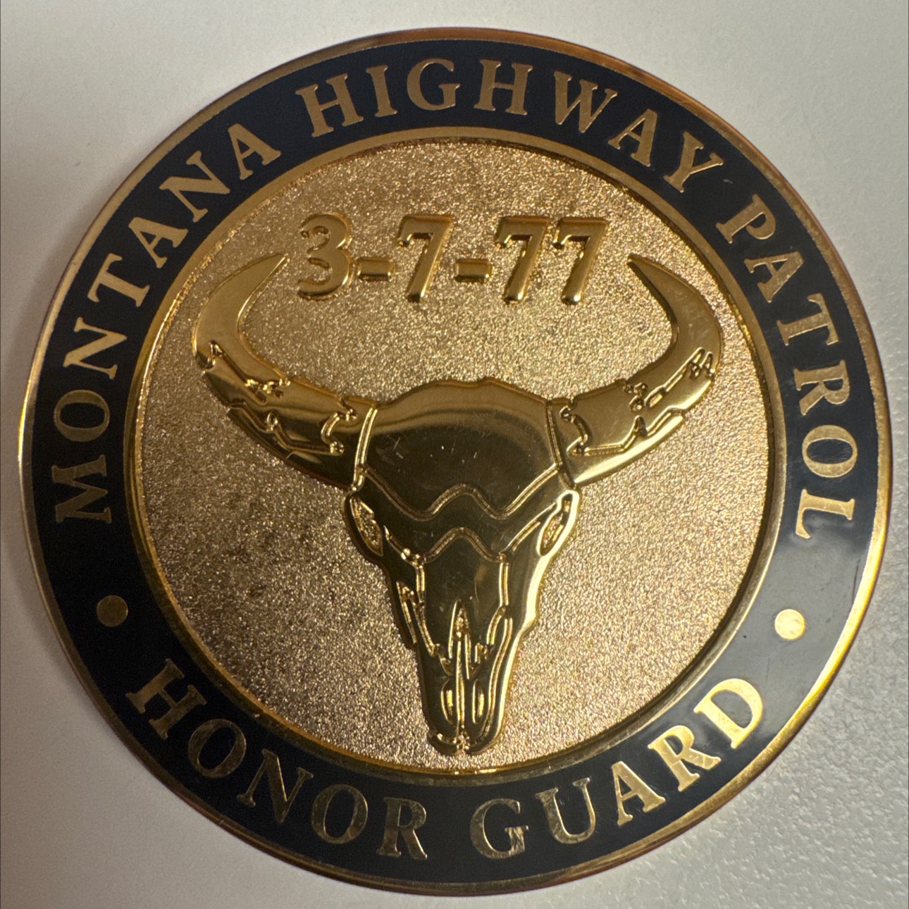 Montana Highway Patrol Honor Guard — back