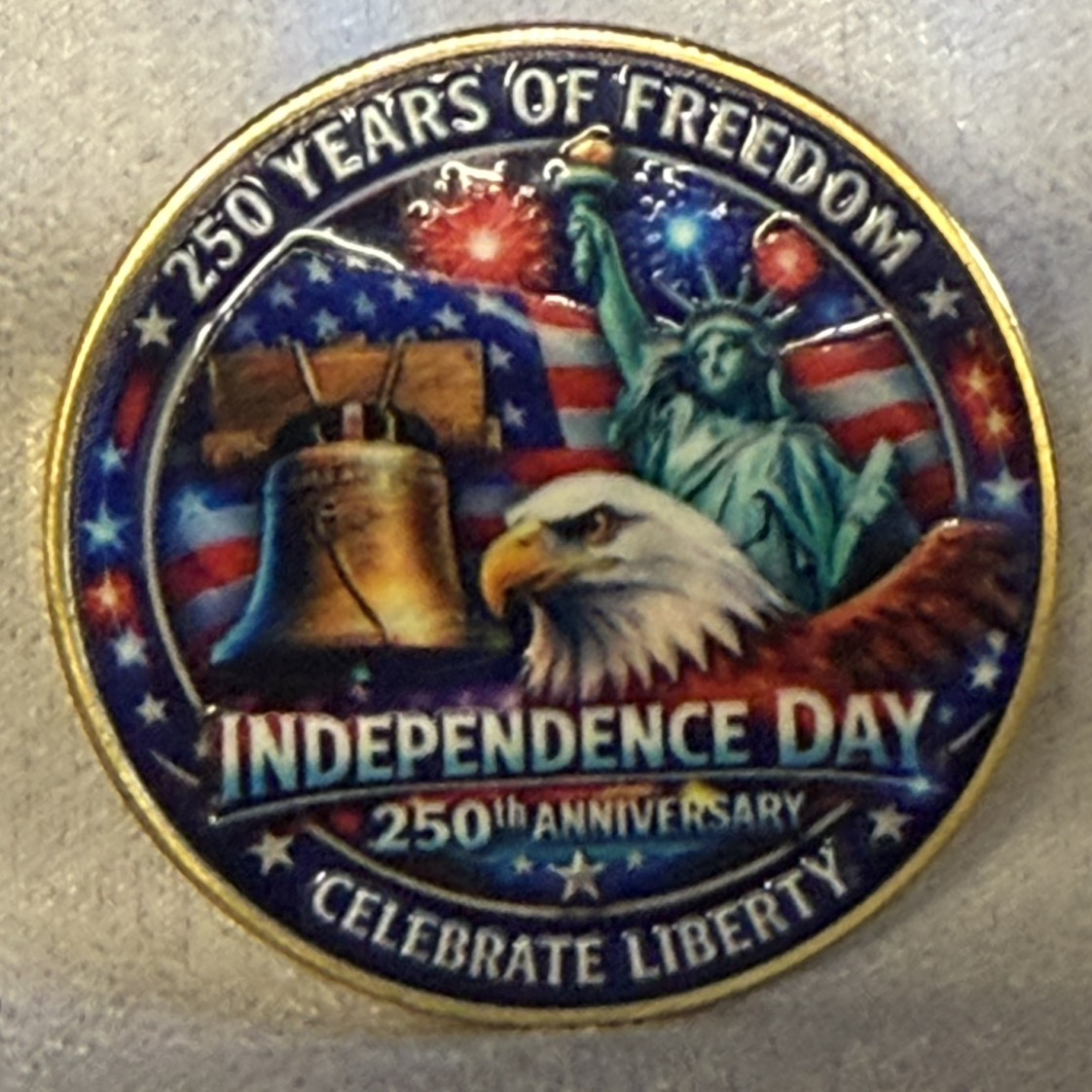 250th USA — back