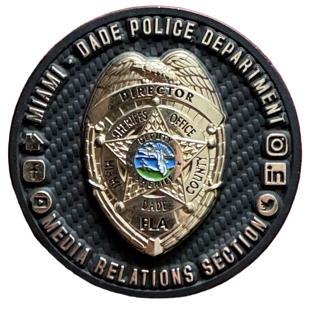 Miami-Dade Police Media Relations Section — front