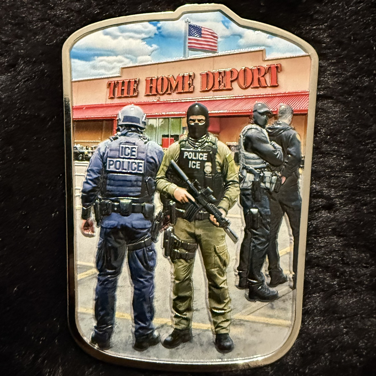 ICE Home Depot — back