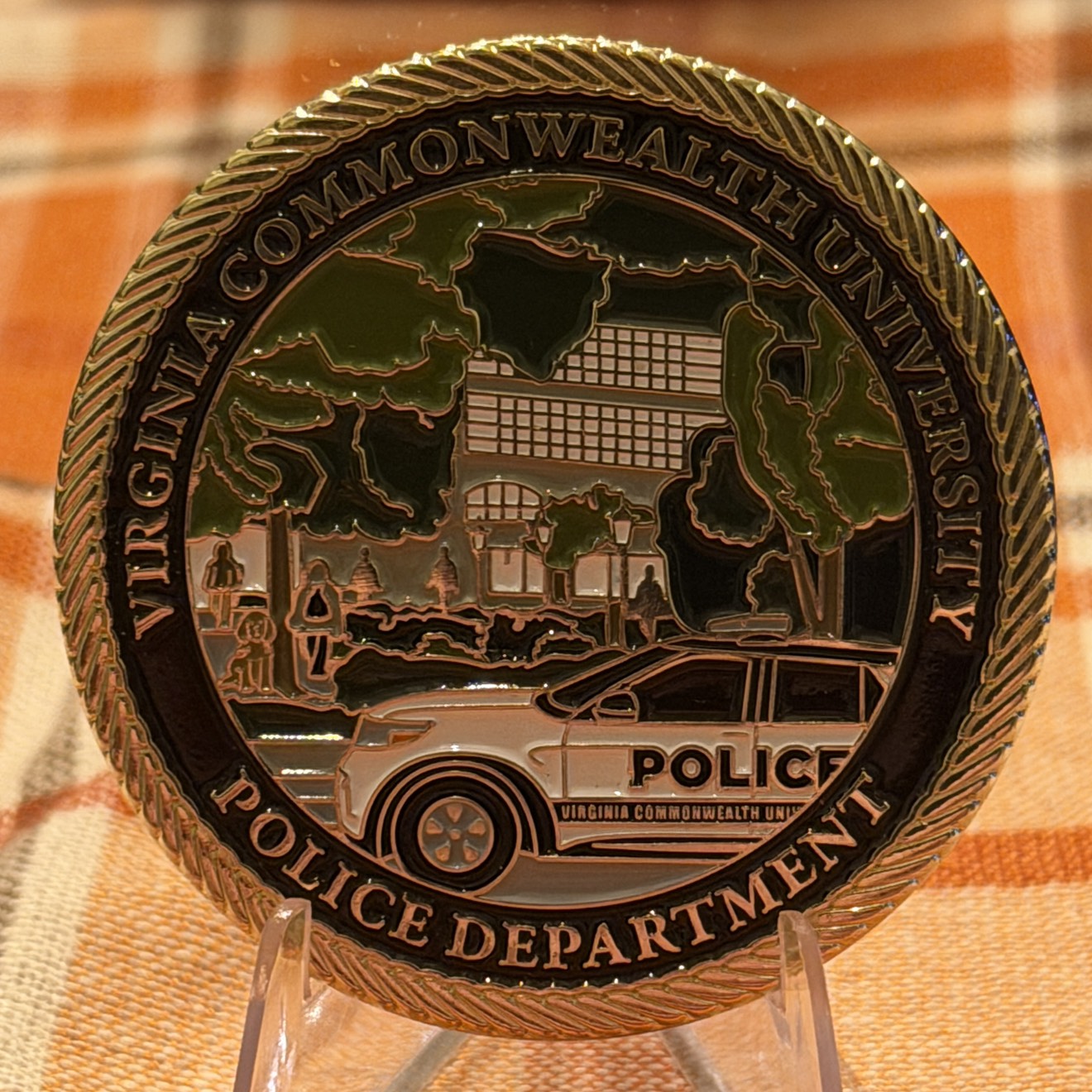 VCU Police — back