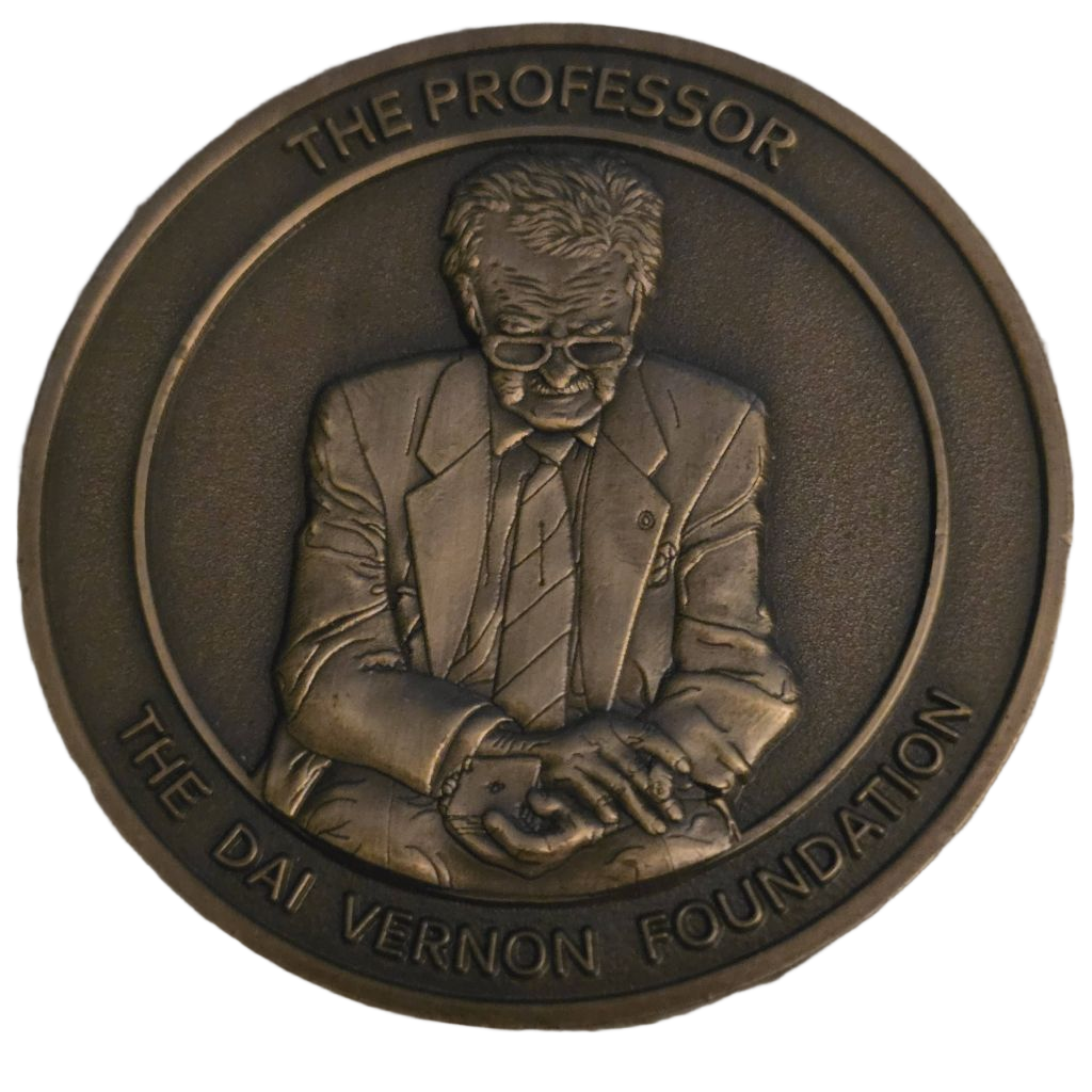 Dai Vernon Foundation Challenge Coin — back